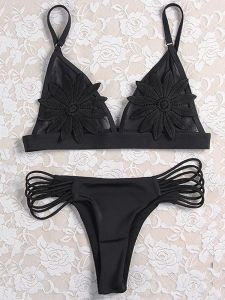 ชุดบิกินี่สีทึบ