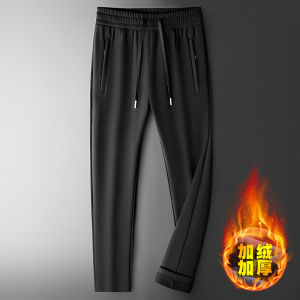 Quần Dài Nam Ống Đứng Mùa Đông Ngoài Trời Chống Gió Ấm Áp Quần Dài Thường Ngày Bằng Nylon Quần Dài Ống Rộng Thoải Mái