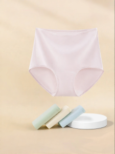 THREEGUN | Antibacterial Breathable Full Cotton Panties Extended Crotch