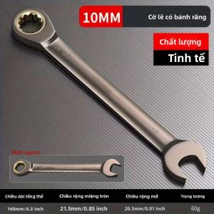 1PC Cờ Lê Đa Năng Torx Có Thể Điều Chỉnh Mô-men Xoắn 10mm Cờ Lê Ratchet Dùng Cho Xe Đạp Xe Máy Sửa Chữa Ô Tô Dụng Cụ Cơ Khí