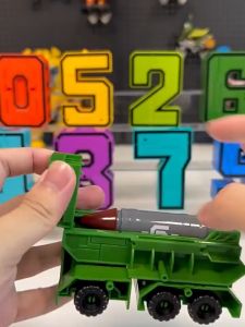 ชื่อแปลง: หุ่นยนต์ตัวเลขแปลงร่าง ขนาดใหญ่ ตัวเลขแปลงร่าง 0-9 ตัวเลขเปลี่ยนหุ่นยนต์ หุ่นยนต์ทรานฟอร์เมอร์ ของเล่นเด็ก