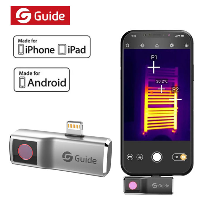 GUIDE Mobir Air Thermal Imaging Camera For Android Type-C iOS ...