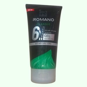 GEL TẠO KIỂU TÓC ROMANO SỐ 6 GIỮ NẾP SIÊU CỨNG 150G HÀNG CHÍNH HÃNG