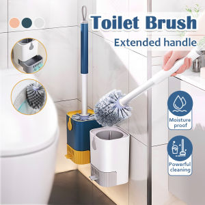 แปรงขัดห้องน้ำ แปรงขัดชักโครก ที่ขัดส้วม แปรงล้างสุขภัณฑ์ แบบหัวกลม ที่ขัดห้องน้ำ ไม้ขัดส้วม ได้ทั้งแขวนและตั้งไม่ต้องเจาะรูให้พนังเสียหาย