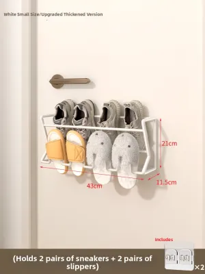 NIFENG | No-Drill Over-Door Shoe Rack