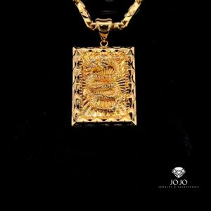 M1672 Mặt và Dây chuyền nam thiết kế hình RỒNG tinh xảo-cao cấp JOJO