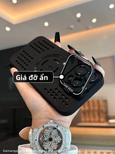 DAIMANG | Ốp Lưng Đính Ống Kính có magsafe Làm Mát cho iPhone 16promax 15 13 12 11 14pm