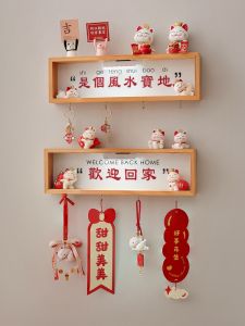 Giá Treo Móc Treo Tường Kiểu Dáng Sáng Tạo Giá Để Đồ Giá Để Chìa Khóa Giá Để Đồ Treo Tường Trang Trí Phòng Khách Giá Để Đồ Bằng Gỗ