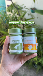 [ BUNDLE DEALS ] Simplee Supplements Natural Boost Duo Bundle – Premium Ascorbic Acid + Moringa Capsules for Daily Energy Immune Wellness & Nutrient Support – All-in-One Natural Health & Vitality Supplement Combo