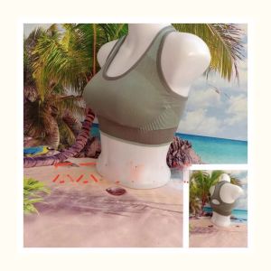 Quick-Drying Professional Running Shockproof Bra Womens Sports Intimates Tight Push up and Anti-Sagging Wireless Yoga Vest