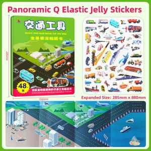 XIAOSHUGUOGUO | Repetitive Use Early Learning Sticker Book