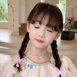 Set 8 kẹp tóc mỏ vịt bé gái đáng yêu set kẹp tóc dễ thương gồm 8 kẹp vải xịn xò cho bé