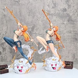 Mô Hình One Piece Nami và Zeus trạng thái chiến đấu siêu đẹp cao 32cm nặng 500gram figure OnePiece Vũ mô hình