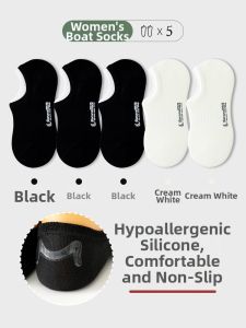 Women Cotton Summer Lightweight Boat Socks