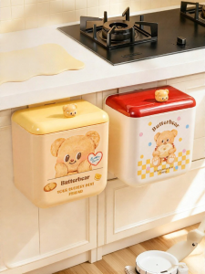 MODERN SWEETHOME | High Aesthetic Value Wall-Mounted Kitchen Trash Bin