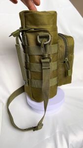 Tactical Molle Water Bottle Bag Pouch Holder Outdoor Travel Camping Hiking Cycling Fishing Hunting Water Bottle Kettle Carrier Adjustable Hydration Carrier Outdoor Travel Camping Hiking Tactical Molle Holder Bag Kettle Bag Water Bottle Holder Water Bottle