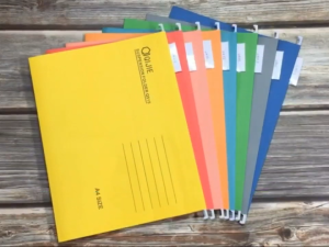FC Hanging File Folder 25 Pcs Per Set Paper Storage Classification Document Organizer Office Supply