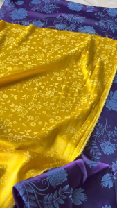 Vải Gấm 2 Da Hàng Xuất Dư - Chất Mềm Rũ Bóng Nhẹ Đàn Hồi Khổ 1m5 - May Áo Dài Bà Ba Đồ Bộ