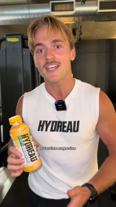 EHPlabs Hydreau Zero Sugar Electrolyte Hydration Drink Hydration for Training & Daily 40 Serves