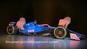 CaDA BWT Alpine F1 Team A525 Racing Car Brick DIY 1:80 Scale Vehicles Set C64012W