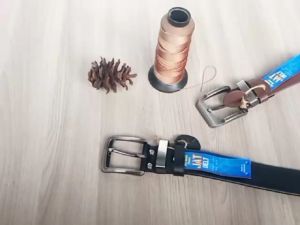 Sabuk Kulit Asli Pria Bergaransi: Resleting & Sikep Kepala Jarum