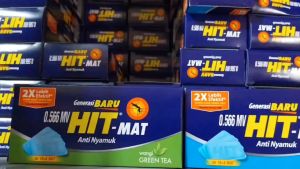 Hit Mat Obat Anti Nyamuk Elektrik Aroma Green Classic Floral Tea 18+9 Sachet refill Hitmat refil isi ulang hit mat