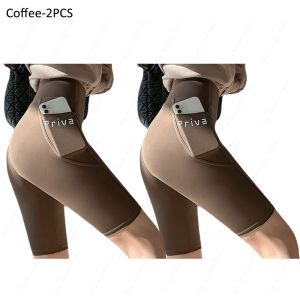 High Waist Fitness ShortsWomen Yoga Sports Shorts  Casual Streetwear Short Trousers Female Tight Shorts For Ladies Workout Pants
