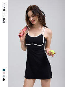 SALTUM | Yoga Tennis Dress with Pads and Shorts