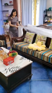 20M Plastik Penutup Furniture Anti Debu Ranjang Sofa Plastik Furniture