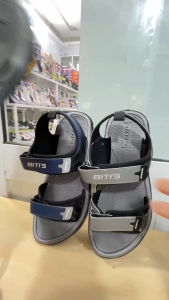 Bitis Giày Sandal Nam BRM003100 Cao 3 Cm Đế Cao Su Chống Mài Mòn & Trơn Trượt Thiết Kế Sang Trọng Thoải Mái Phù Hợp Nhiều Kiểu Outfit