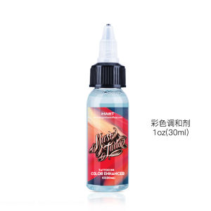 Dragon Hawk Tattoo Coloring Agent ผสม Brightening Liquid สีสัน สีดำ และ สีขาว Tattoo Dilution Fluid สีเทาเข้ม Scale