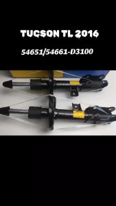 HYUNDAI TUCSON TL 2016 SHOCK ABSORBER FRONT& REAR SET [54651/54661-D3100 & 55310-D3100] - BOSKOS :KOREA > 1 YEAR WARRANTY