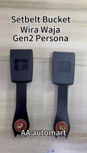 Proton Safety Belt Wira Waja Gen2 Persona Saga Blm Front Seat Belt Buckle Bucket Safety Belt Black Grey