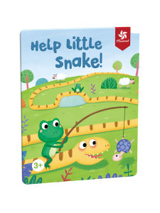 Pinwheel Greedy Snake Magnetic Piece Childrens Board Game Puzzle Logic Thinking Training Toys Game over 3 Years Old