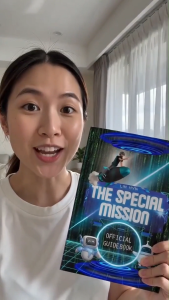 JEDOM The Special Mission - Kids Bible Devotion Journal - Childrens Story Book - Jesus Themed - Boys Girls Christian Catholic Gift