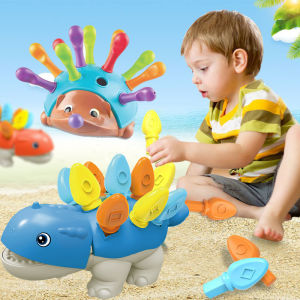 baby learning toys educational puzzle montessori toys color number classification early for kids birthday present hedgehog dinosaur educational toy Early Development Toys