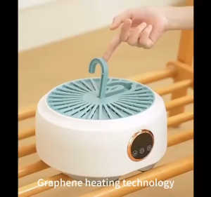 MiEco Mall เครื่องอบผ้า ซึ่งพับเก็บได้ 600W กำลังสูง พับเก็บได้ เครื่องอบผ้า สามารถพับได้ แห้งเร็ว Clothes Dryer