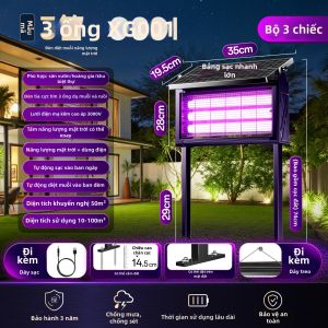 Maiyu | Đèn Chống Muỗi Sử Dụng Năng Lượng Mặt Trời Ngoài Trời