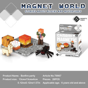 3D My Magnetic Building Blocks DIY Learning Building Space Reasoning Toys Birthday Gifts for Children over 6 Years Old