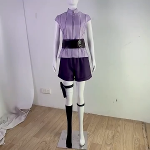 Naruto Hyuga Hinata Cosplay Costume 7Pcs Full Set With Wig Anime Outfit For Halloween Comic Con Themed Party Ready Stock Malaysia