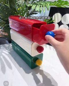 Dopamine Color Underwear Storage Box Portable Desktop Storage Box Home Organizer