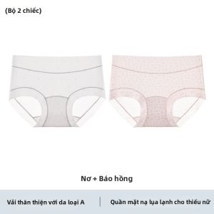 JIFANPAUL | Quần Lót Nữ Chống Khuẩn Vô Viền Băng Tơ Cotton