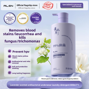Algn | Lavender Scented Underwear Cleaning Liquid Antiseptic Enzyme Laundry Liquid Long-lasting Fragrance