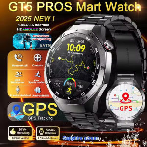 Round GPS Smart Watch Waterproof BT Call Men SmartWatch for Women Health Monitor 100+Sport Smart Band DIY Watch Faces Gifts Ht22