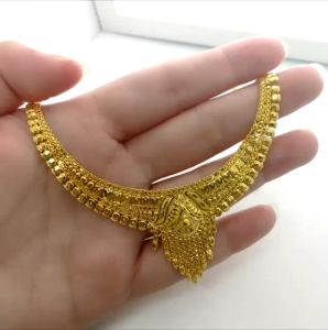 Rantai Leher Bombay Design Indian 16.61g Emas 916 Yon Hing