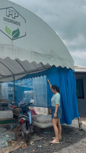 ตัวล็อคสแลน (*แบบกลม*) 100 50 30 ชิ้น รูดได้ แข็งแรง ล็อคแน่น ไม่หลุดง่าย คลิปยึดสแลน ตัวล็อคสแลน