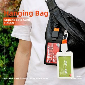Retractable Lanyard Card Holder