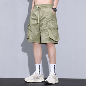Quần Short Nam Mùa Hè 5 Điểm Thoáng Khí Quần Áo Bảo Hộ Lao Động Thời Trang Quần Ống Đứng Thẳng Cạp Vừa Quần Áo Thường Ngày