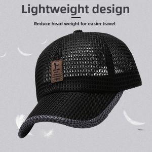 Summer Lightweight Quick-Dry Mesh Trilby Sun Protection Hat