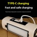 Foldable LED Table Lamp Rechargeable 1800mAh Portable Flashlight 7 Modes Emergency Telescopic Camping Magnetic Work Light. 